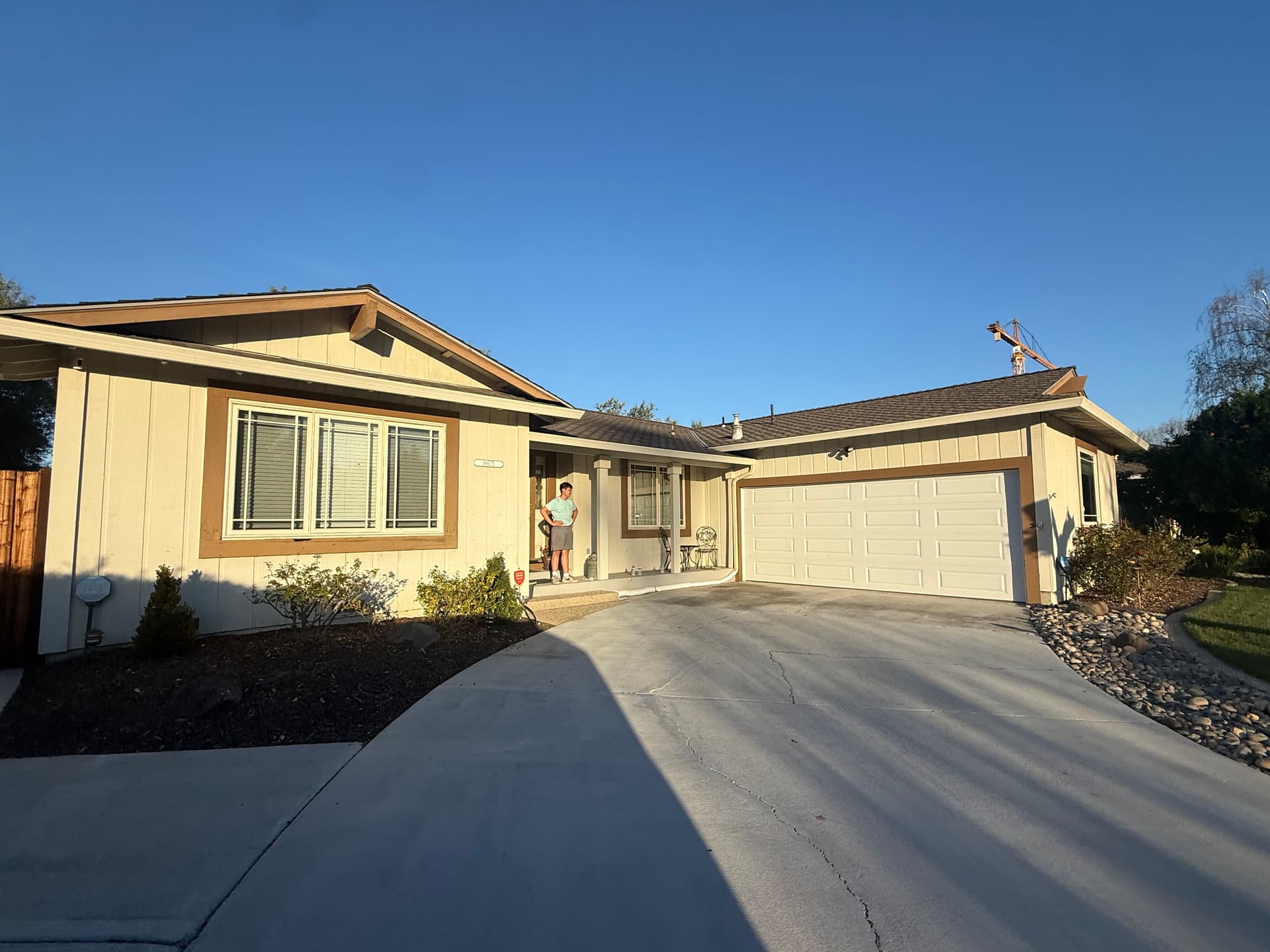 Beautiful Garage Door Installation in Saratoga image
